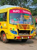 RAJ TRAVELS bus